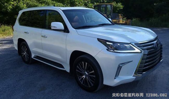 17款雷克萨斯LX570加规版 21轮/八座/天窗/抬显现车157万