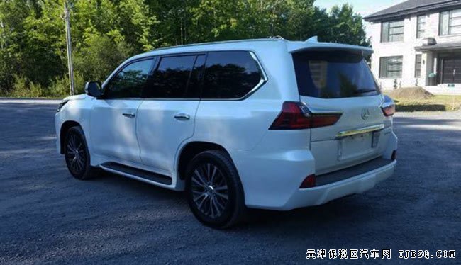 17款雷克萨斯LX570加规版 21轮/八座/天窗/抬显现车157万