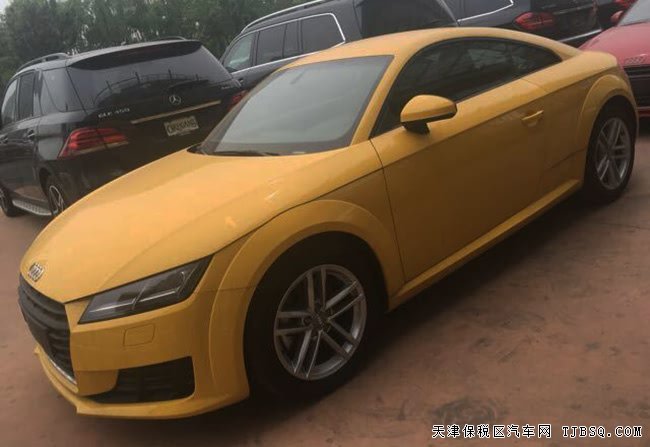 2016款奥迪TT欧规版2.0T 4座/17轮/大灯清洗现车36.5万