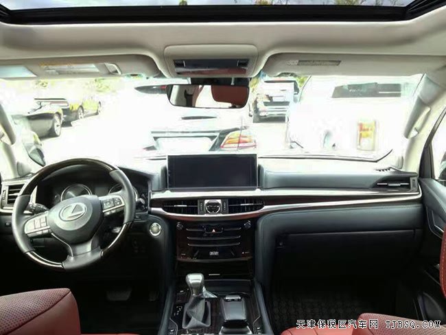 17款雷克萨斯LX570中东版 21轮/天窗/8座/后娱现车157万