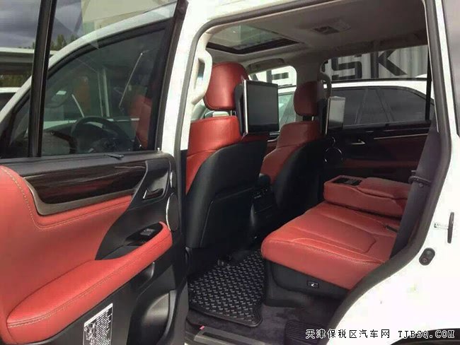 17款雷克萨斯LX570中东版 21轮/天窗/8座/后娱现车157万