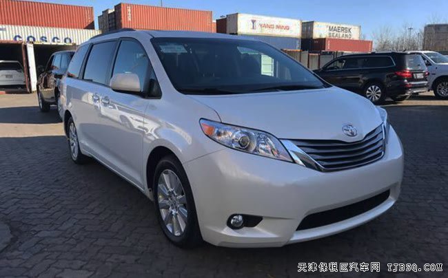 17款丰田塞纳3.5L两驱版XLE 天窗/真皮/18轮现车49.3万