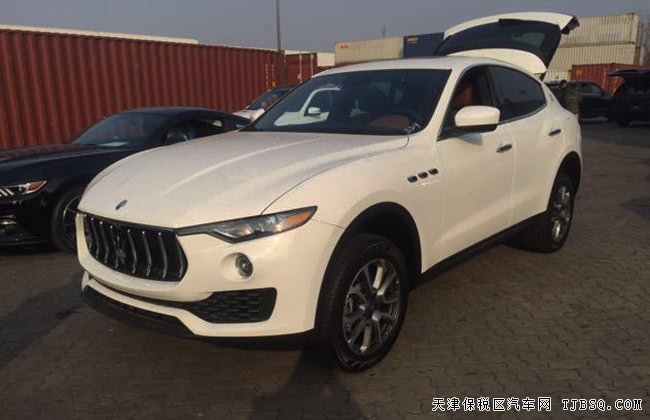 平行进口车玛莎拉蒂莱万特SUV 17款现车优惠走俏