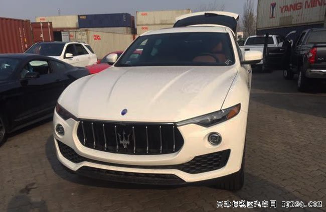 平行进口车玛莎拉蒂莱万特SUV 17款现车优惠走俏