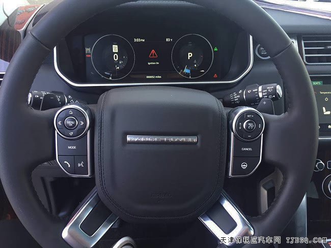 2017款路虎揽胜3.0T行政美规版 驾辅包/视觉包现车154万