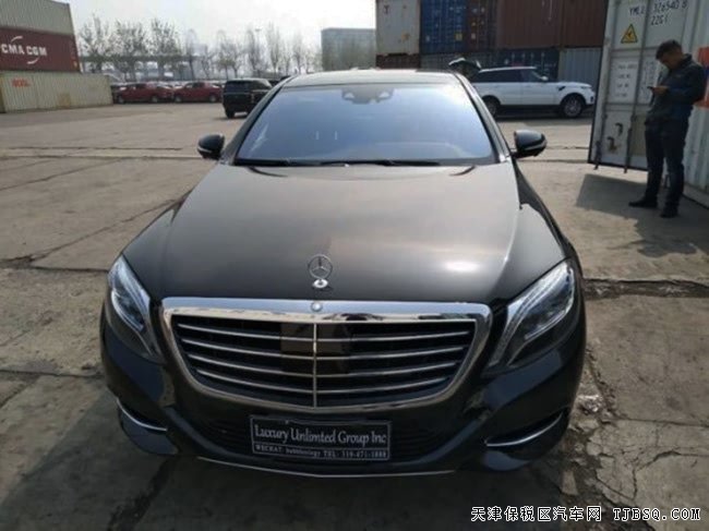 2018款奔驰S550e美规版混动 平行进口车绚丽来袭