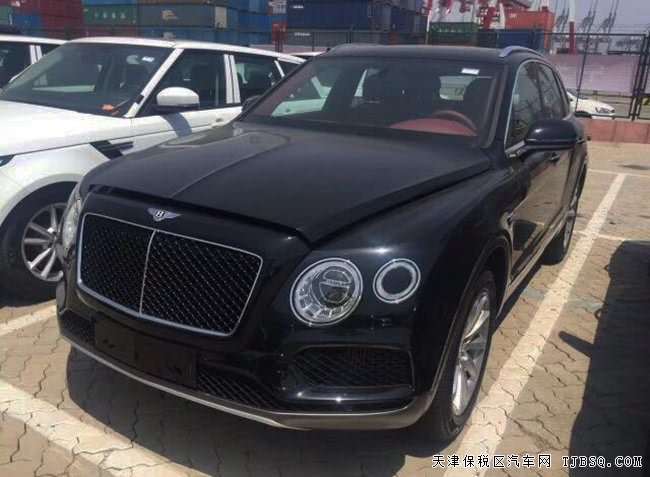 2017款宾利添越4.0T欧规版柴油 4座/全景/20轮现车338万