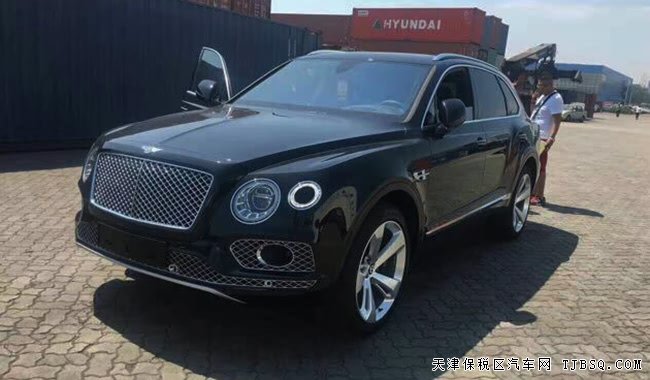 17款宾利添越4.0T欧规柴油版 22轮/全景/雷测现车328万