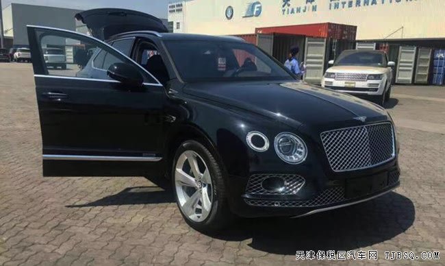 17款宾利添越4.0T欧规柴油版 22轮/全景/雷测现车328万