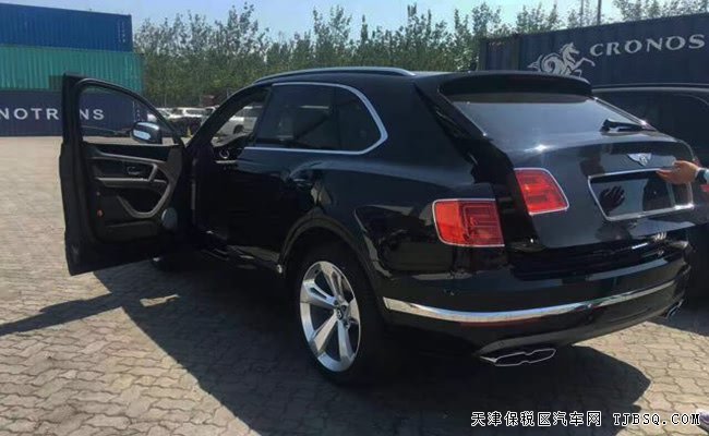 17款宾利添越4.0T欧规柴油版 22轮/全景/雷测现车328万