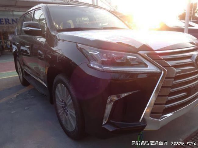 17款雷克萨斯LX570中东版 21轮/天窗/雷达测距现车158万