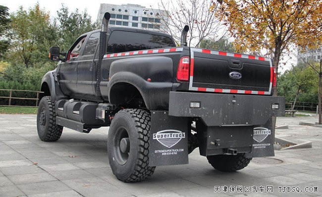 平行进口车福特F650美式皮卡 强悍皮卡现车优惠酬宾