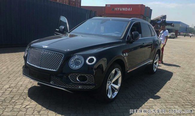 2017款宾利添越6.0T欧规版 宾利首款SUV现车优惠巨献