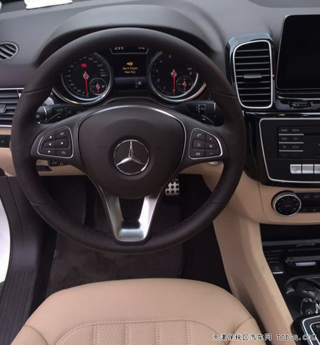 17款奔驰GLE43AMG加规版 灯包/雷达测距/豪华包现车90万