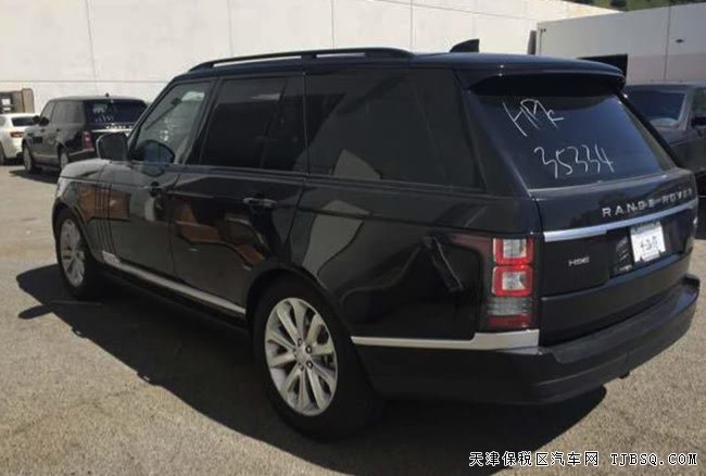 2017款路虎揽胜3.0T行政欧规版 天津港现车优享