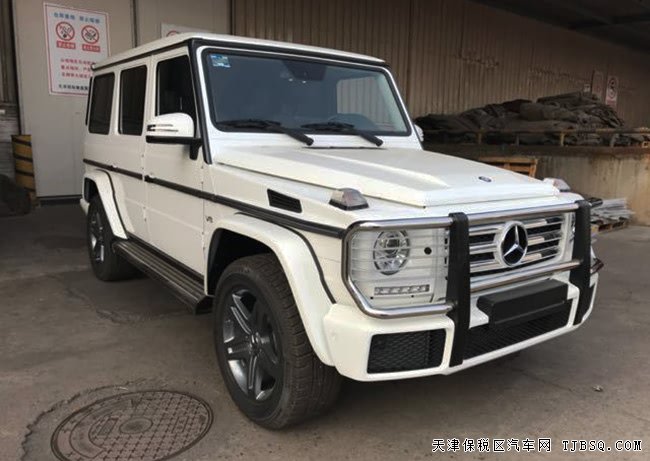 平行进口车17款奔驰G500墨规版 港口现车魅力呈现