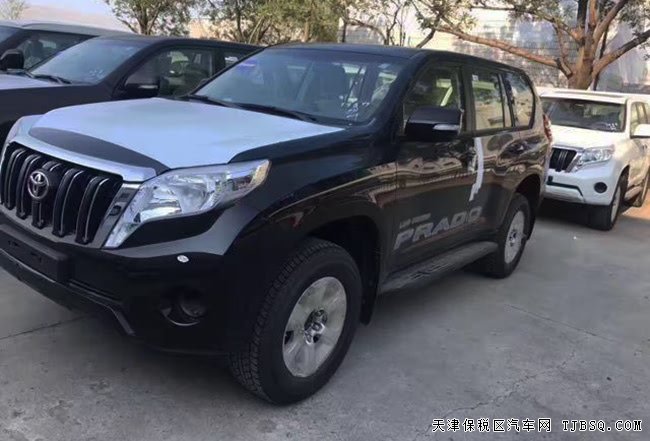 2017款丰田霸道4000中东版 后挂备胎/18轮/天窗现车54万