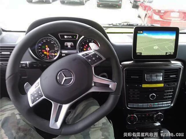 17款奔驰G500加规版4x4版 22轮/天窗/3差速锁预订395万