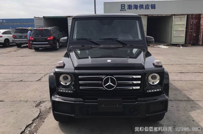 2017款奔驰G550美规版 19AMG轮/哈曼/雷达测距现车186万