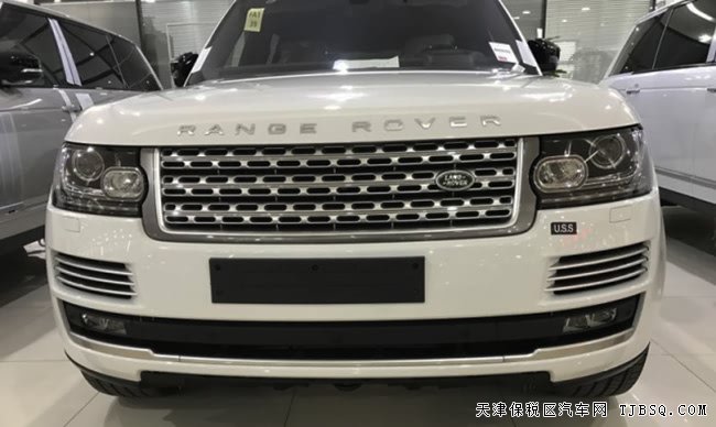 17款路虎揽胜3.0T柴油创世加长版 天津港现车157万尊享