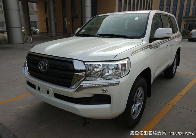 18款丰田酷路泽4000中东版 6速/17轮/底挂备胎现车62万