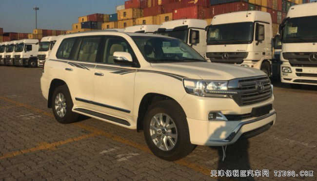 17款丰田酷路泽5700中东版 18轮/天窗/7座手续现车98万