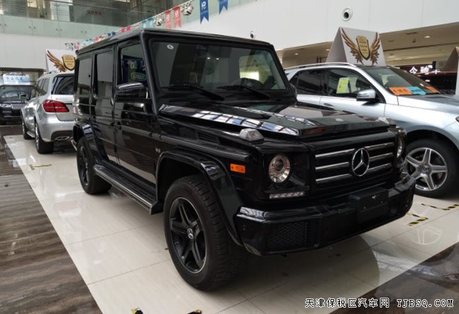 17款奔驰G550加拿大版 19AMG熏黑轮/哈曼/天窗现车180万