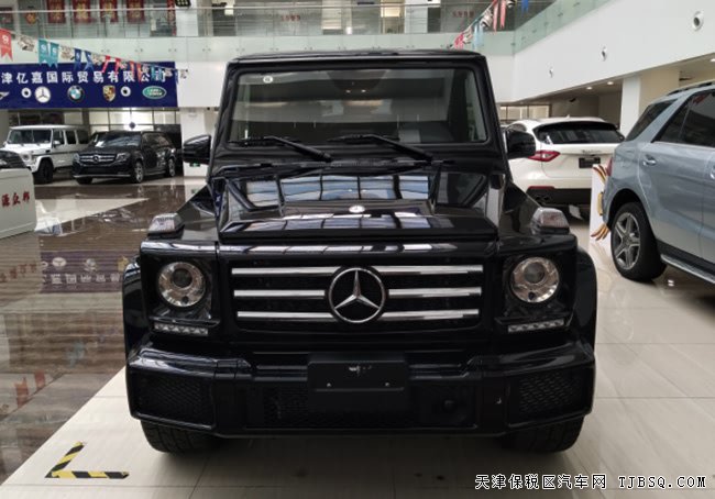 17款奔驰G550加拿大版 19AMG熏黑轮/哈曼/天窗现车180万