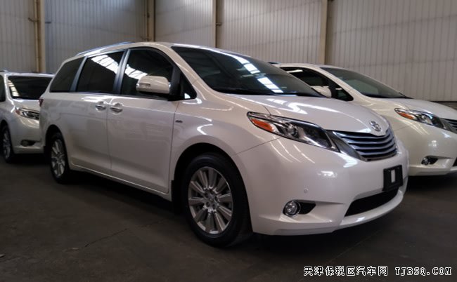 2017款丰田塞纳四驱顶配版 双天窗/18防爆轮现车58.5万