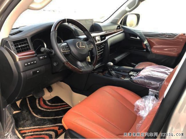 18款雷克萨斯LX570中东版顶配 21轮/雷达测距现车158万