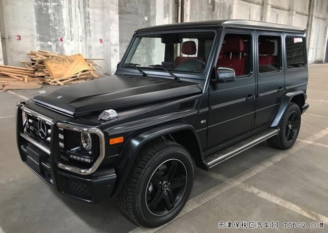 2017款奔驰G550加规版 雷达测距/天窗/Designo现车197万