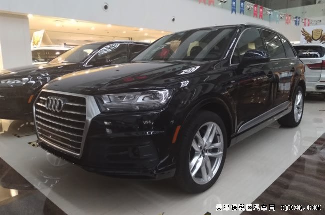 平行进口17款奥迪Q7加规版 21轮/科技包/雷测现车77.5万