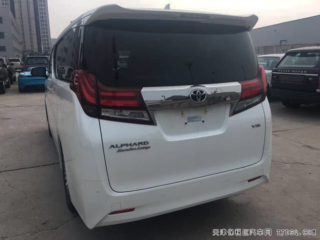 2018款丰田埃尔法3.5L保姆车 天津港现车尊享奢华