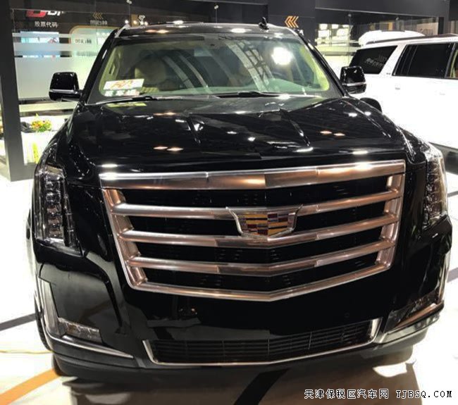 17款凯迪拉克凯雷德6.2L加规版 平行进口车142万优惠购