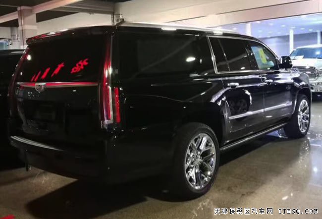 平行进口车17款凯迪拉克凯雷德 加规版现车142万享奢华