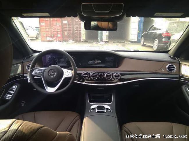 2018款奔驰S450美规版 全景天窗/P01包/电吸门现车129万