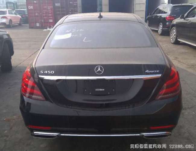 2018款奔驰S450美规版 全景天窗/P01包/电吸门现车129万