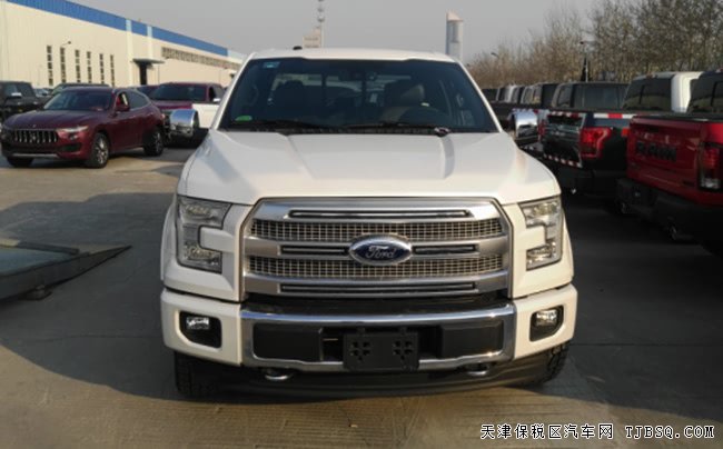 平行进口车18款福特F150白金版皮卡 现车优惠呈现