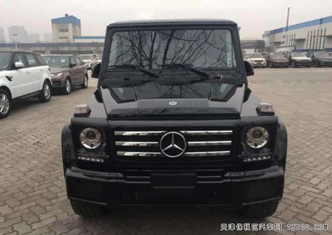 2018款奔驰G550加规版 19AMG轮/天窗/雷达测距现车182万