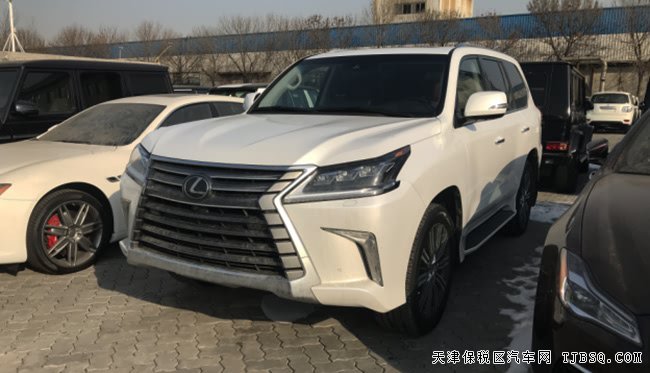 平行进口车18款雷克萨斯LX570加规版 顶配版现车150万起