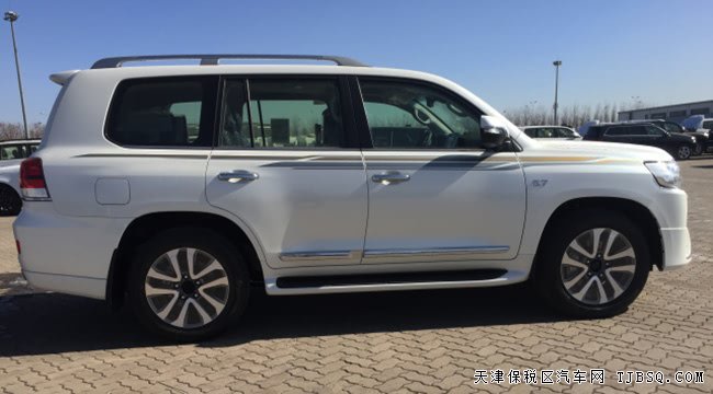 18款丰田酷路泽5700中东版 前后包围/7座手续现车120万