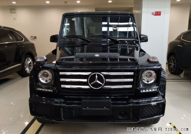 17款奔驰G550加规版 可调悬挂/天窗/雷达测距现车182万
