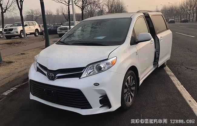 18款丰田塞纳3.5L四驱标配版 18轮/雷测/七座现车51.5万