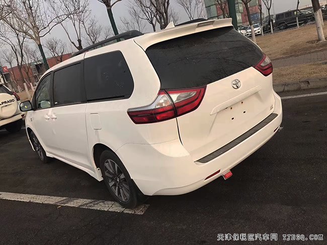 18款丰田塞纳3.5L四驱标配版 18轮/雷测/七座现车51.5万