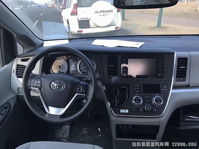 18款丰田塞纳3.5L四驱标配版 18轮/雷测/七座现车51.5万