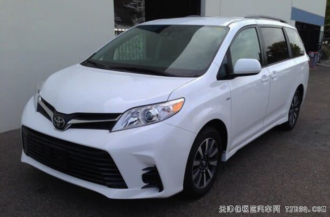 18款丰田塞纳3.5L四驱标配版 雷达测距/18轮现车51.5万