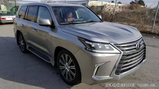 18款雷克萨斯LX570加规版 天窗/雷达测距/21轮现车148万