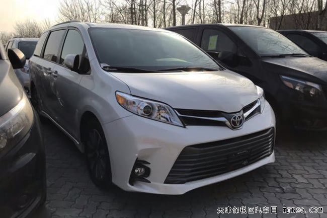 18款丰田塞纳3.5L两驱版XLE 真皮/18轮/天窗现车48.8万