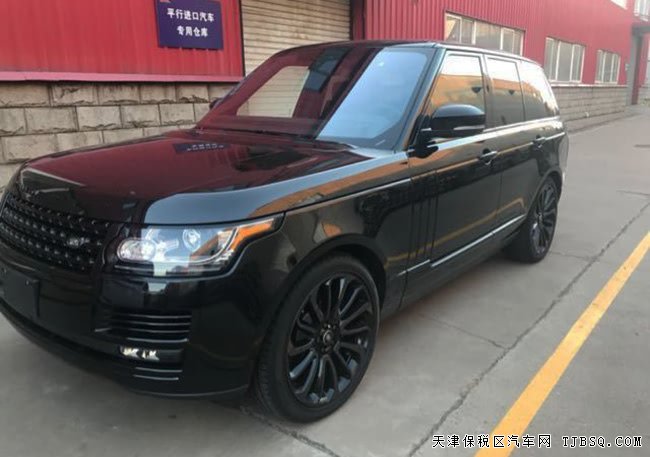 17款路虎揽胜3.0T柴油黑耀加规版 22轮/视觉包现车120万