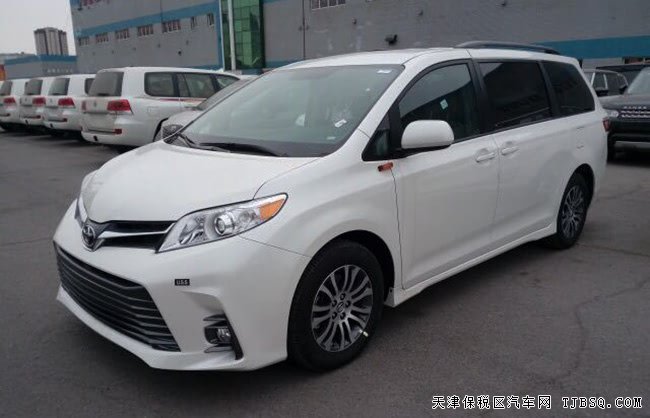 2018款丰田塞纳3.5L两驱XLE版 金属漆/电动门现车44.5万